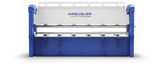 HAEUSLERの造船向け3ロールベンディングマシン「SPBM」